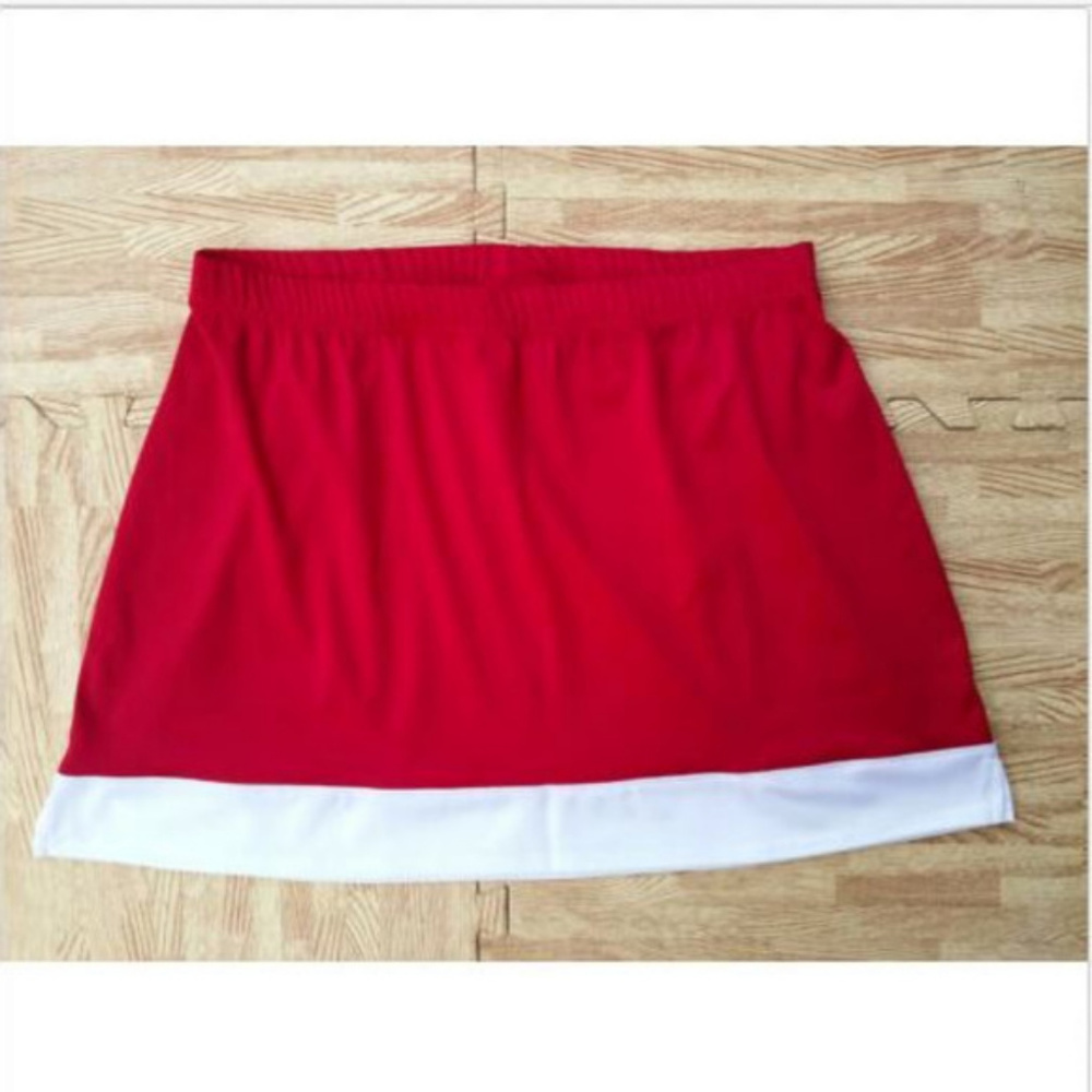 NEW PLUS SIZE CHEERLEADER UNIFORM STRETCH SKIRT